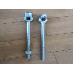 Thimble Eye Earth Ground Anchor Q235 Material For Electric Power Hardware