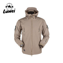 Casual Windproof Outer Wear Apparel Utility Moto Outdoor Softshell Men Jacket