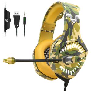 2.2m DC5V Onikuma K1 Pro Camouflage Gaming Headset