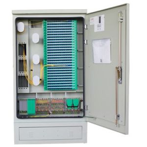 288 Core SMC Fiber Distribution Cabinet PLC Splitter Slot FTTH IP65