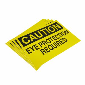 Customizable Plastic Pasteable Warning Sign For Industrial