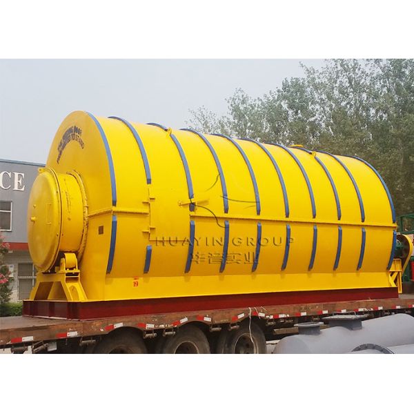 Buy Huayin 5 TPD Waste Plastic Pyrolysis Plant Indian CE ISO at wholesale prices