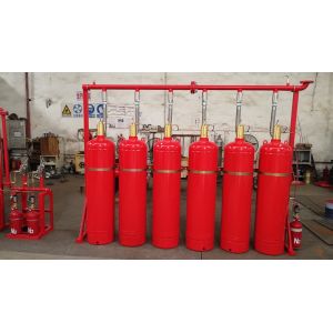 FM200 Fire Suppression System Without Pollution For Library