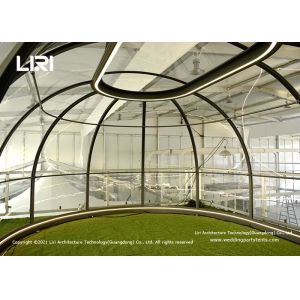 Polycarbonate Roundhouse Luxury Glamping Tents Garden Dining Room Pod Crystal