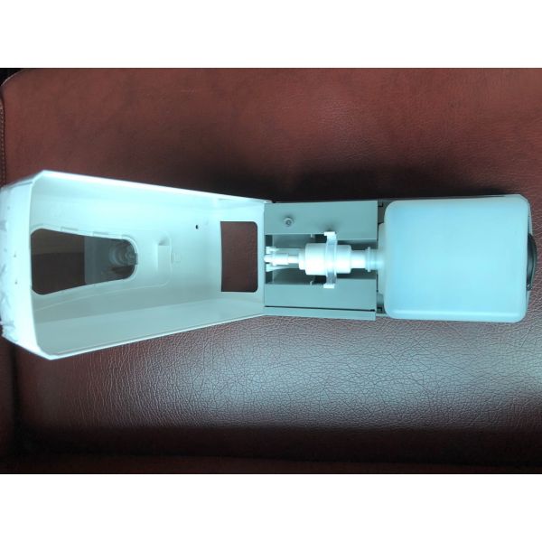 Buy White Liquid Gel Hand Sanitizer Automatic Soap Dispenser Wall Mounted at wholesale prices