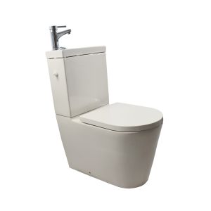 Quality New Model Favorable SWJ101 Price Two Piece Washdown Rimless Toilets with Faucet for washing Hand SInks for sale