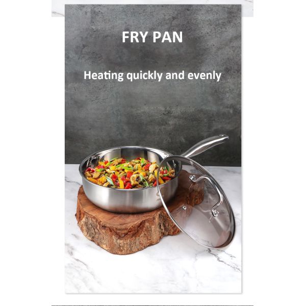 Multifunction 12 Piece Stainless Steel Cookingware Pot Set Cooking Pot Set Kitchen Ware Pot Cookware Sets