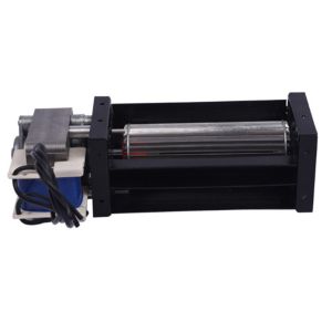 Stable Black Cross Flow Blower , Industrial Equipment PTC Heater Fan