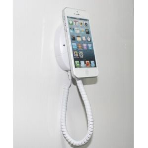 Quality COMER retractable cord wall display holder for alarming in cellphone store wall mounting for sale