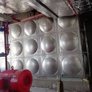 Argon Arc Weld Cubic Water Tank 1.2mm - 3mm Panel Thickness Environment Friendly