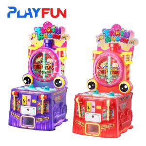 train knocks capsule ball kids hitting machine Ticket Redemption Machine