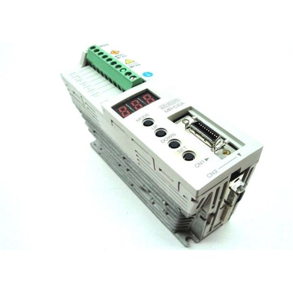 MITSUBISHI 100W INDUSTRIAL AC SERVO MOTOR DRIVE MR-C10A1-L-UE 200-230VAC 0.85A