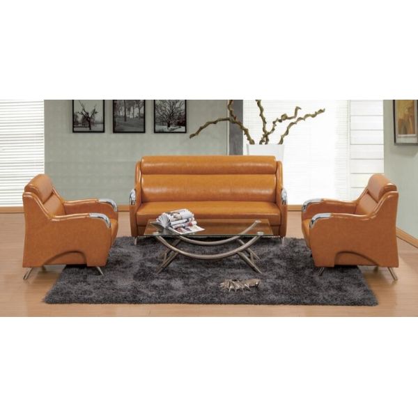 Buy Modern PU leather China reception office sofa at wholesale prices