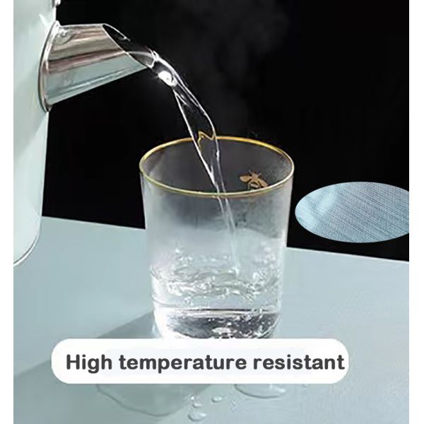 Xin Hui Kitchen or Dining Table Mat Place Mat with Printing Pattern in Grey and Black