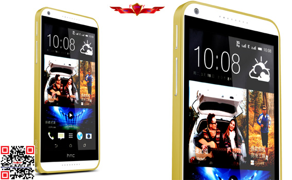 New Arrival 100% Qualify Brand New Hippocampal Buckle Metal Bumper For HTC Desire 816