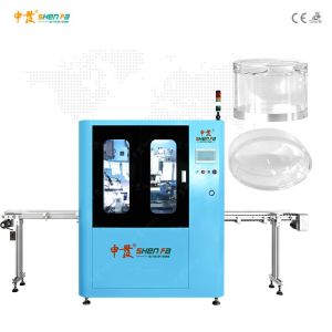 50pcs / Min Automatic Hot Stamping Machine For Clear Oval Cap
