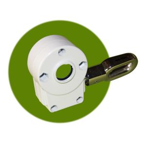 Quality aluminum retractable awning of gear box for manual handle for sale