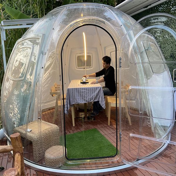 PC Star Room Ball Tent Bubble House Combination for Outdoor Camping Hotel Homestay