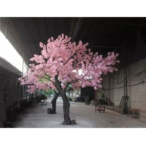 Quality High Simulation Silk Artificial Cherry Blossom Tree for sale