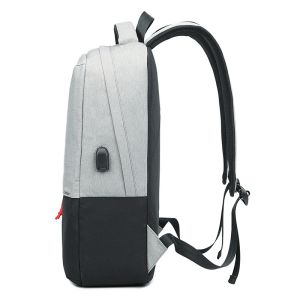 ISO9001 15L Oxford Waterproof School Computer Bag With USB