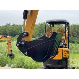 3700mm Hydraulic Mini Crawler Digger 2.2 ton Rubber Tracks