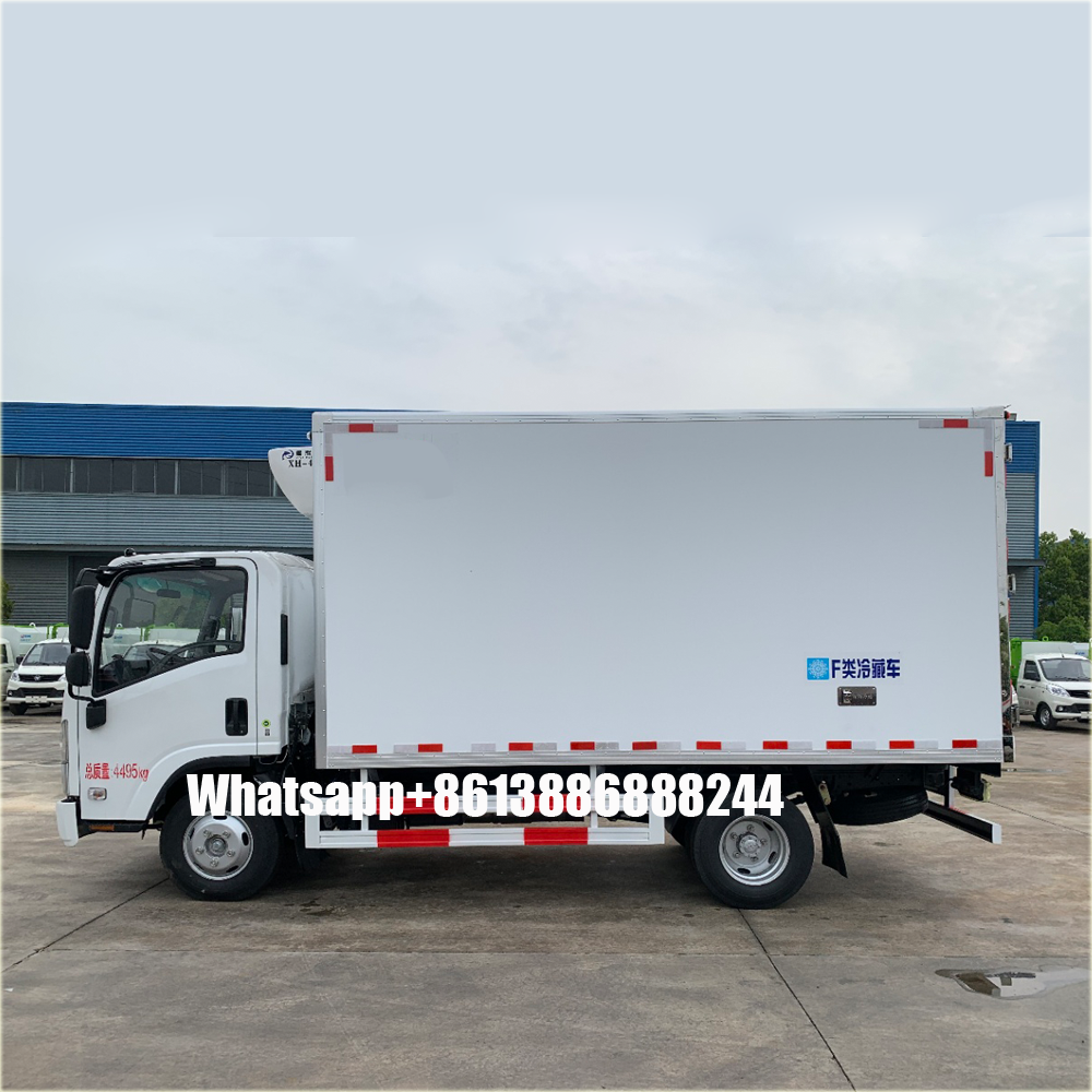 I Suzu 4*2 Refrigerator Wagon Chilled Truck Freezer