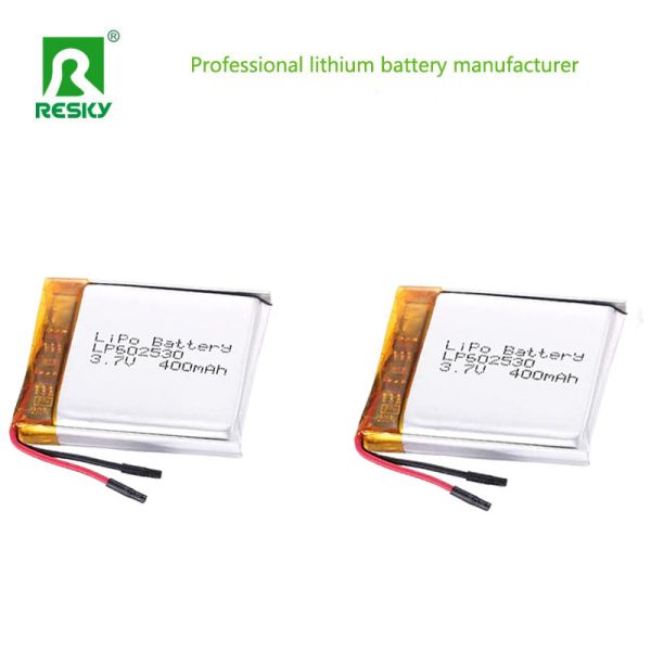 Li-ion Battery LP602530 3.7V 400mAh 1.48wh Solar Lithium Lipo Polymer Battery Cell For Pulse Oximeter