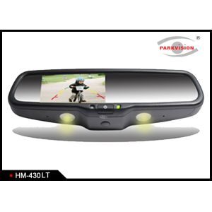 Specific Integrated Bracket Reversing Mirror Monitor With Dome Warm Lights