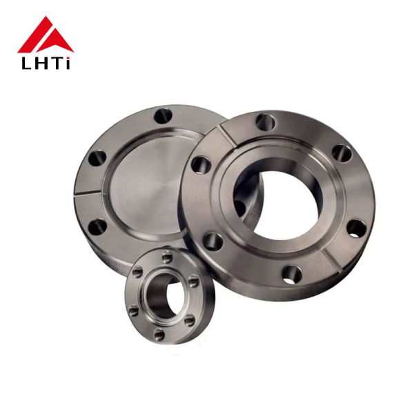 ASME B16.5 Class 150 Ti Gr1 Gr2 SORF Titanium Flanges Slip On Flange Raised Face for Industrial Pipelines