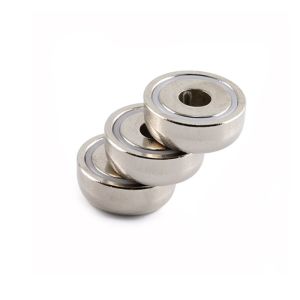 Rustproof Countersunk Neodymium Eyebolt Magnet Double Sided Neodymium Magnet