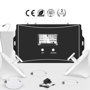 Quality Dual Band 850MHz 1900MHz Mobile Signal Boosters Cell Phone Amplifier for sale