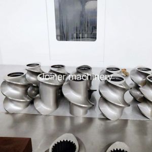 HIP Material High Strength Puffed Food Extruder Screw Elements