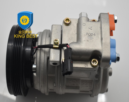 Doosan Hydraulic Excavator Parts DX340 Air Compressor Compressor Assy 440205-00070