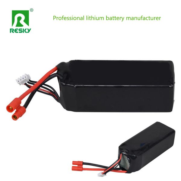 BMS RC Lithium Battery 15c 4s 6s 22.2V 16000mAh For RC Quadcopter