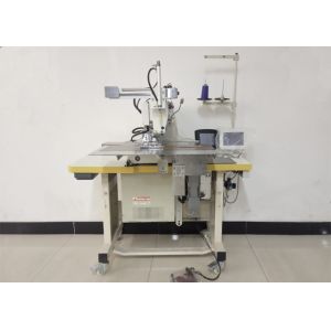 Pneumatic Bra Stitching Machine , Double Capacity Industrial Coverstitch Machine