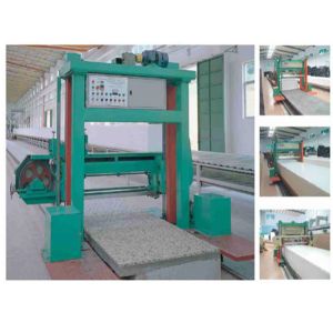 Horizontal Long Sheet Sponge Cutting Machine For Rigid PU Foam 60m / Min