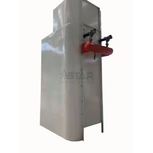 Portable Manual Two Filters Small Powder Coating Booth