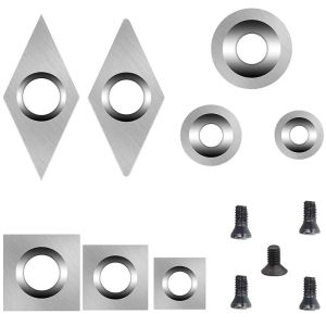 Carbide Inserts Woodturning With Round / Square Radius /Diamond Shape