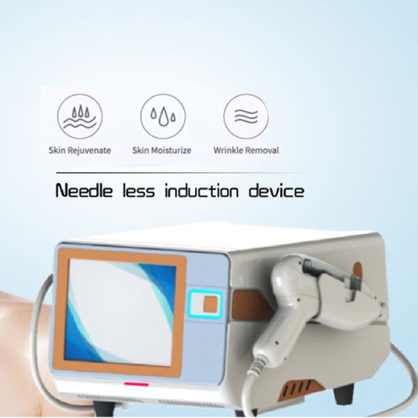 Two Handles Skin Care Machine Customized Needle Free Mesotherapy Machine Anti