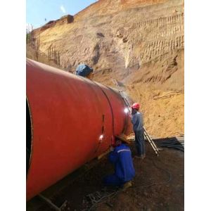 Quality Customizable Stainless Steel Welded Penstock Pipe for Rigid Applications for sale