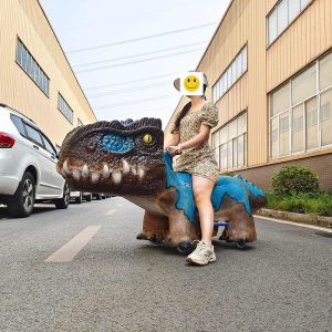 Animatronic Dinosaur Ride Coin Operated for Theme Park and Jurassic World