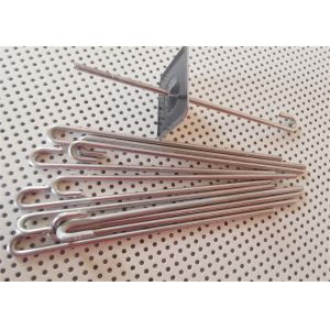 Square Phosphating Self Locking Washer Clip J Hooks For Solar Panel Mesh Fixing