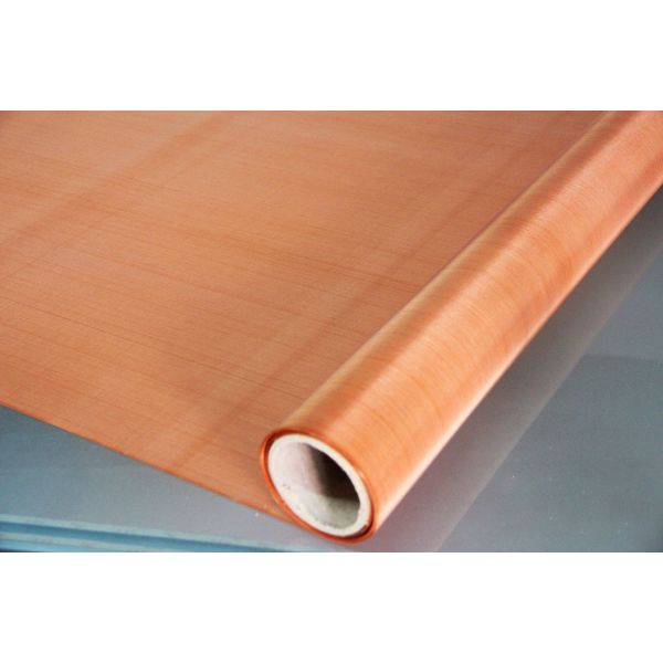 Architectural Industry Copper Wire Mesh Roll With Excellent Electrical Conductivity And 1.6-0.12mm Diameter