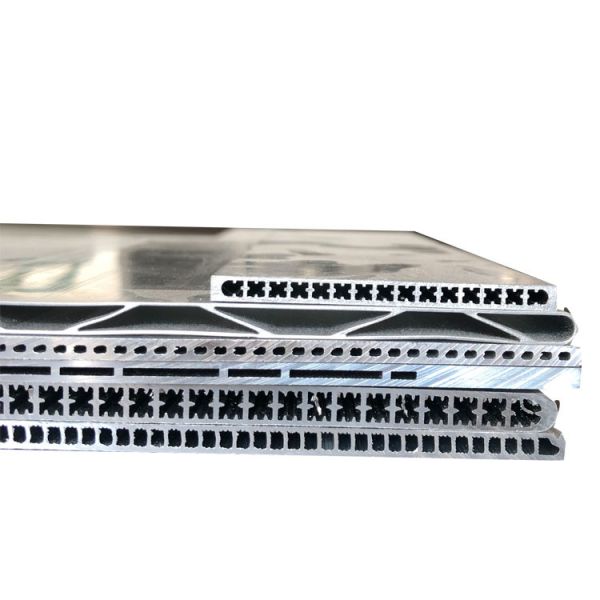 Buy Oval Shape Aluminum Extruded Tube Microchannel For Heat Exchanger at wholesale prices