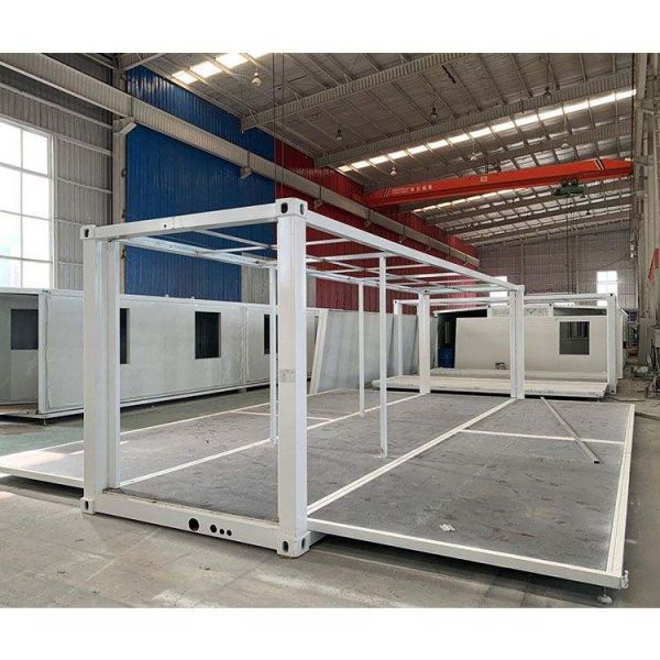 Luxury Fold Up 3 In 1 40ft Expandable Container Home Relocatable Site Office