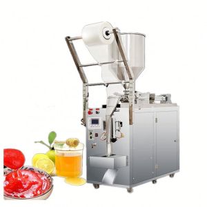 Automatic Cooking Oil Sauce Honey Ketchup Liquid Pouch Packing Machine
