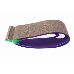 Corrugated Cardboard Cat Scratcher Bed 100% Harmless Carry Easily For Rest