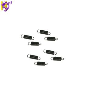 Carbon Steel SWC Miniature Extension Springs With Black Zinc Plating