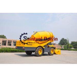 Quality 1/5 3.5 CBM Mobile Self Loader Concrete Mixer for sale