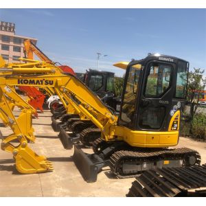 Original Hydraulic Pump 2016 Used Komatsu PC35 3.5Ton Mini Digger Crawler